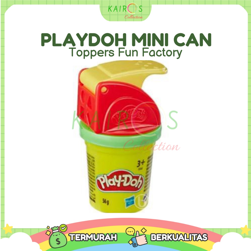 PlayDoh Mini Can Toppers Fun Factory