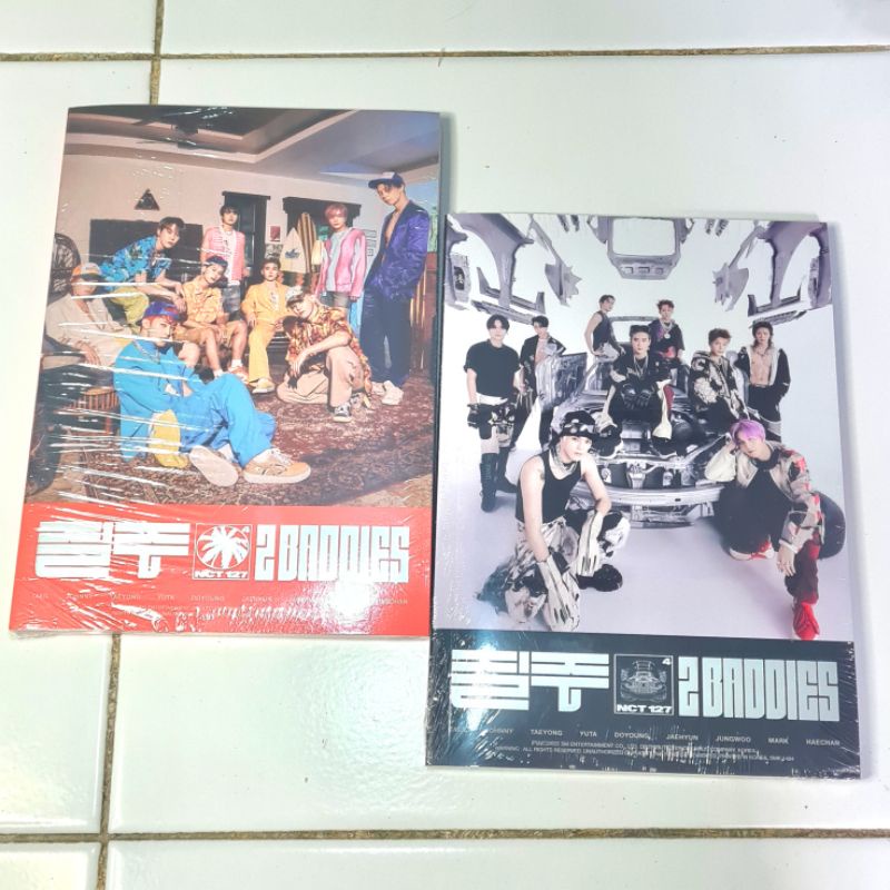 (READY SEALED) NCT 127 Album -  질주 (2 Baddies) [Faster / 2 Baddies ver] Photobook version [NO POSTER