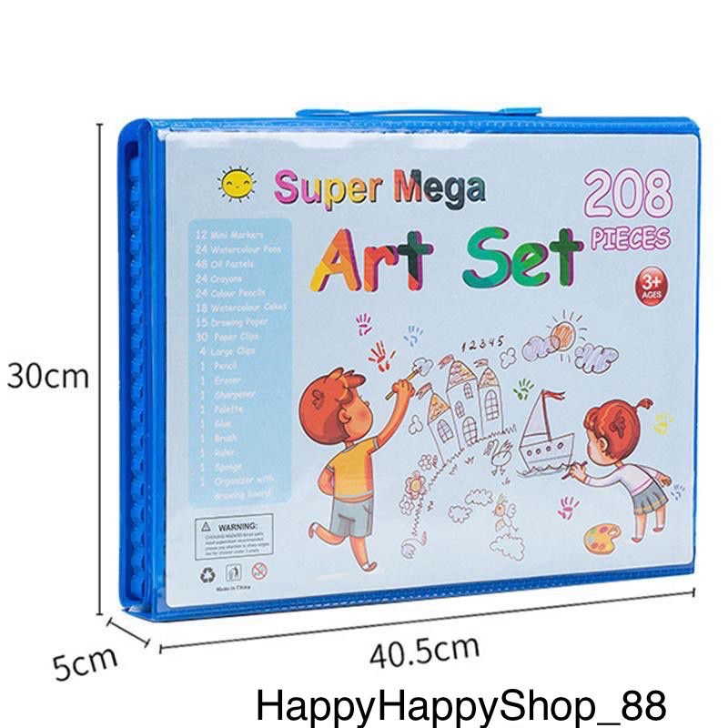 

Crayon Anak Pengasah 208pcs Set Alat Menggambar Melukis Anak-anak Crayon Cat Air Pensil/Mainan Anak
