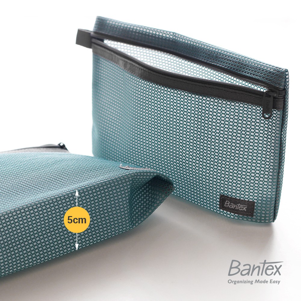 

Bantex Zipper Pouch Handbag Pencil Case Tempat Pensil Transparan