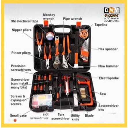 Midori Toolkit set 102pcs Tool Box 102 pcs Tool set Tool kit