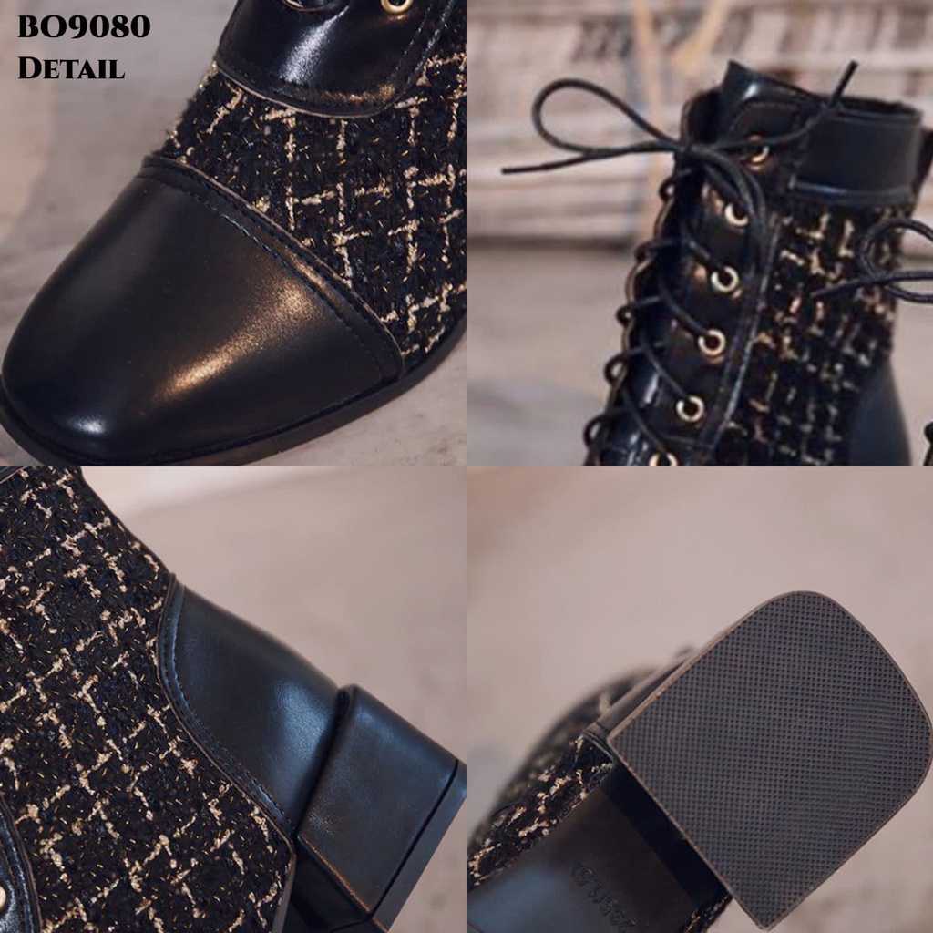 PRF Sepatu Boots Flat Korea BO9080