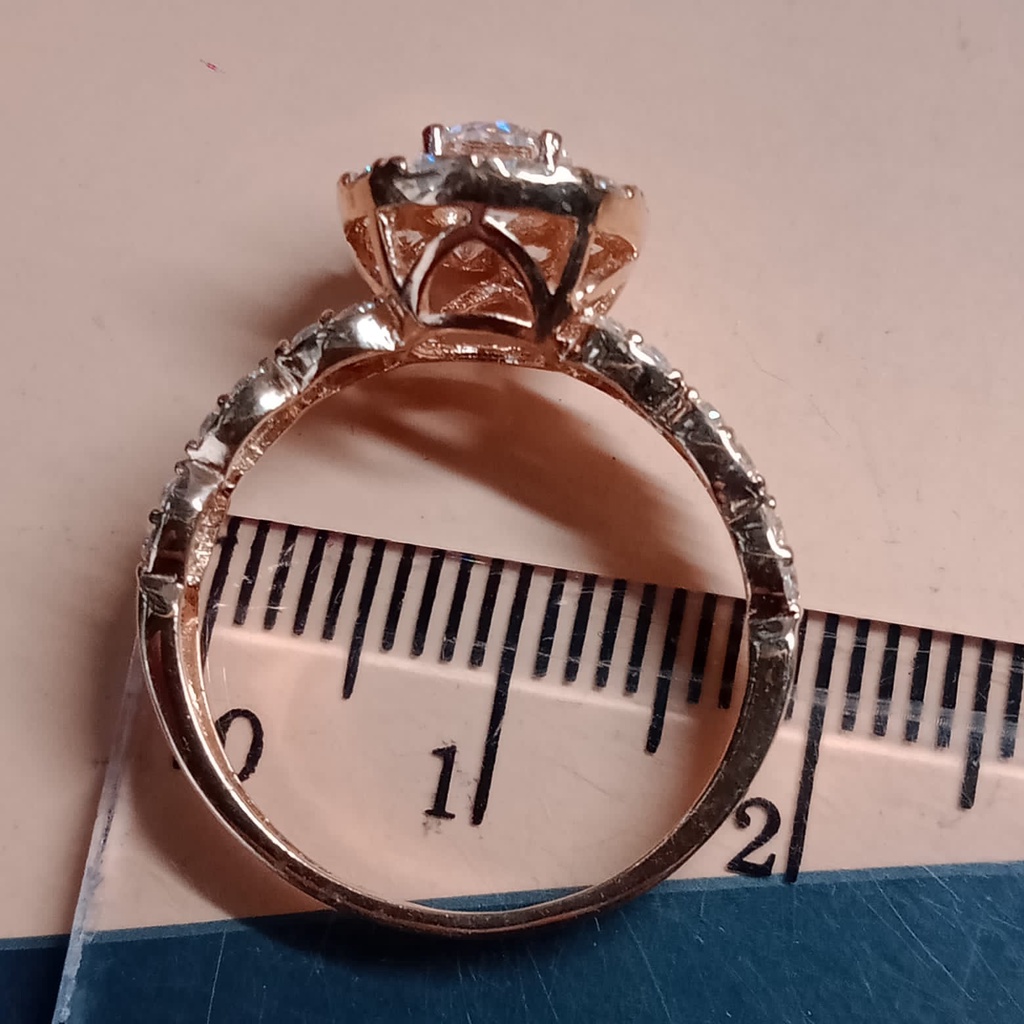 Cincin emas 17k - 3.05 gr kadar 750 - 3998