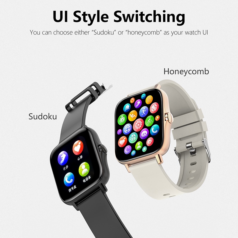 Q13 Smart Watch DIY Watchface Sport Tracker Heart Rate Sleep Monitoring Smart Clock Smartwatch for iOS Android