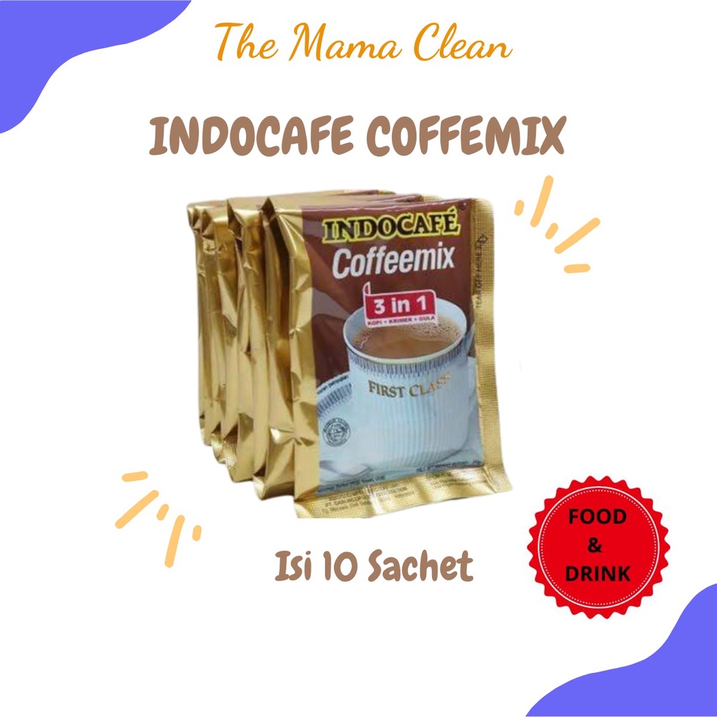 KOPI INDOCAFE COFFEMIX 1 RENCENG ISI 10 PCS