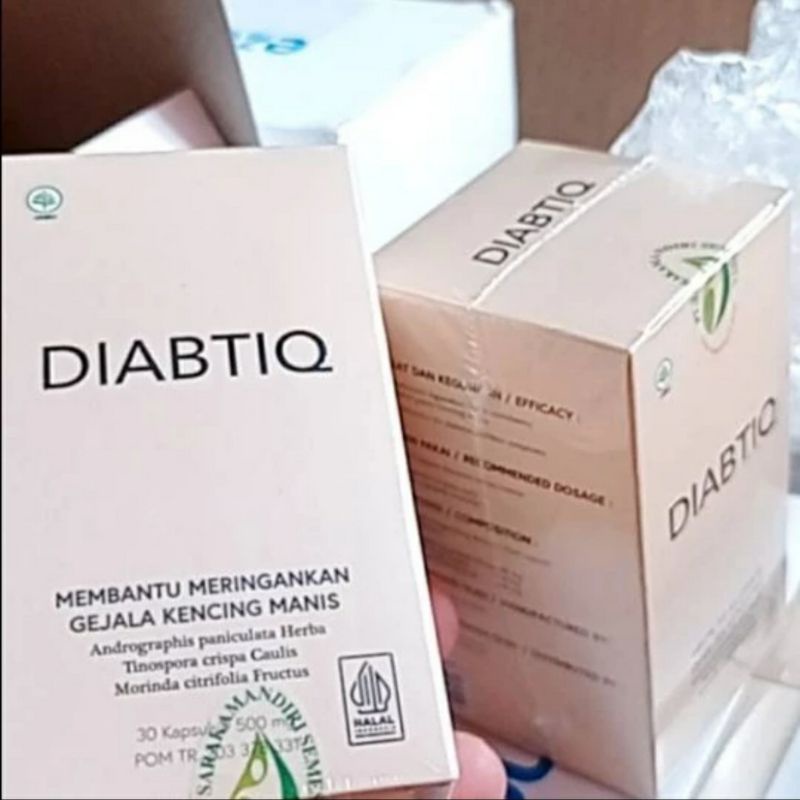 Obat Diabetes / Kencing Manis Diabtiq Herbal Menurunkan Kadar Gula Darah Asli
