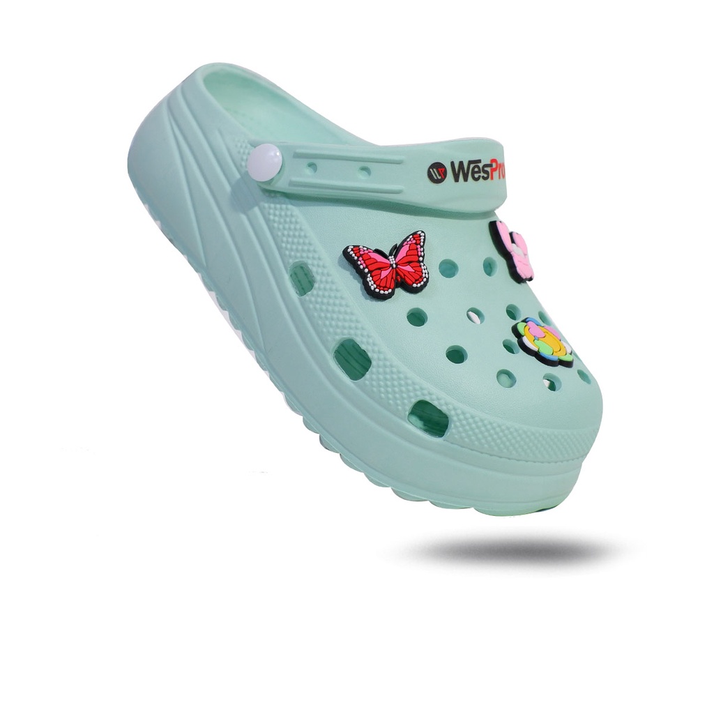 Sandal baim anak-anak sendal kodok model slop original Wespro Maryjane calista 24-29