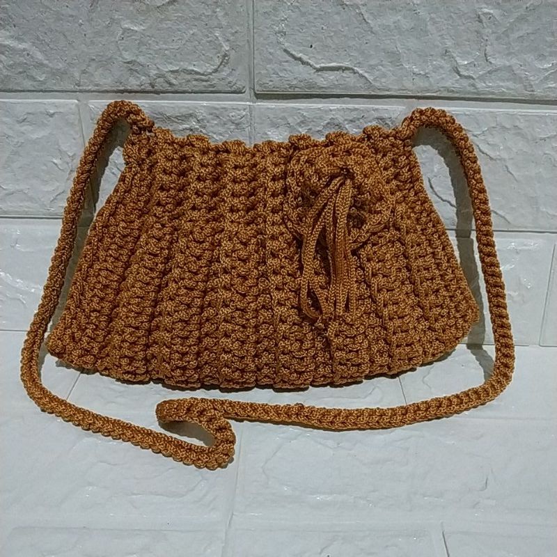 Tas Rajut , Tas Unik , Tas , Tas Selempang