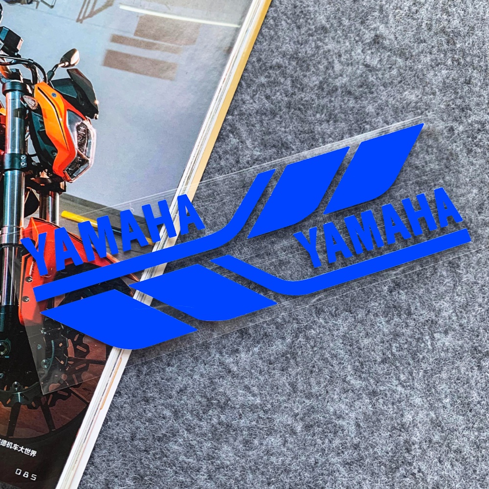 Stiker Reflektif Sepeda Motor Yamaha Skuter Header Pijakan Kaki Modifikasi Stiker Dekoratif YAMAHA Nmax Xmax Aerox 155 MIO R1 R3 R15 Stiker Motor