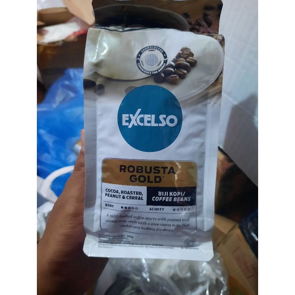 Jual Excelso Kopi Robusta Gold Biji G Shopee Indonesia