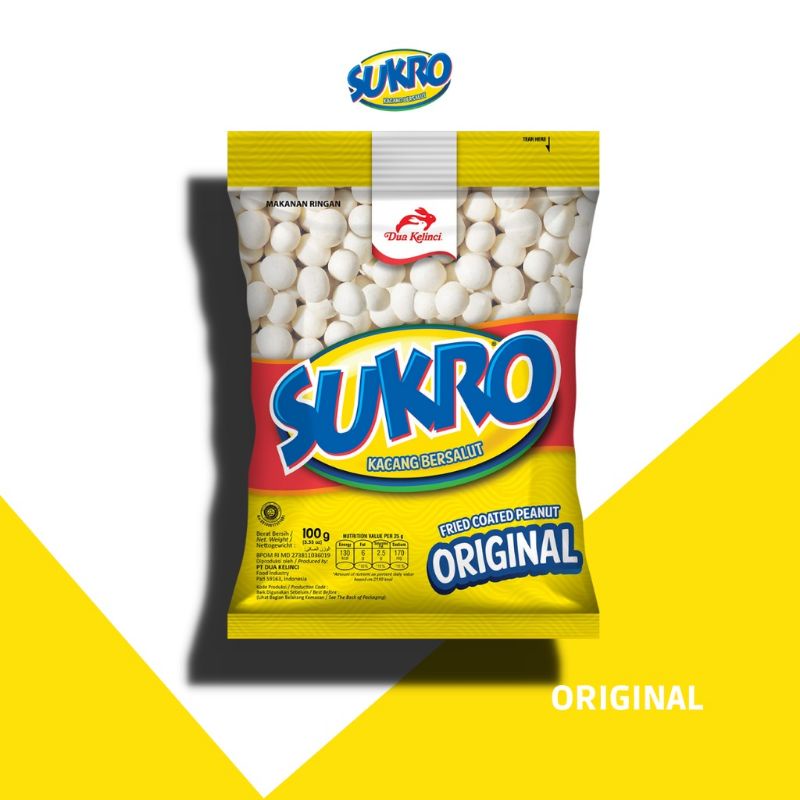 Dua Kelinci Sukro Original 100 gr