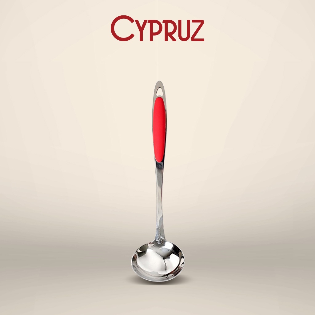 Cypruz Utensil Stls Gg.Merah: Ladle 35cm