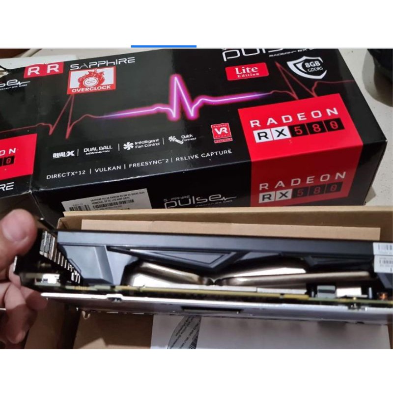 Vga Sapphier Rx580 8gb