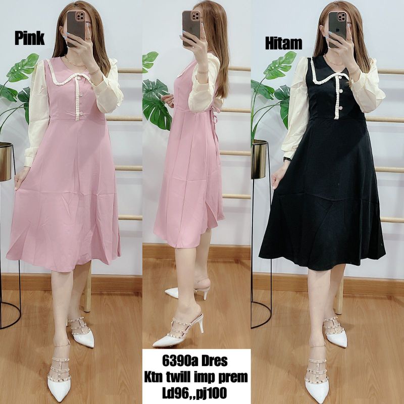 6390b Dres ktn twill premium