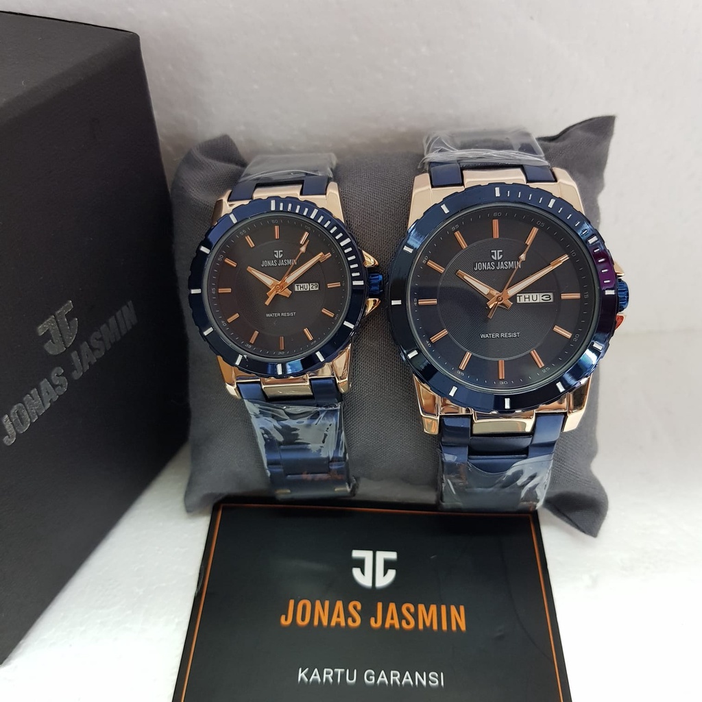 JAM TANGAN COUPLE JONAS JASMIN JJ3112 JJ3112M JJ3112L JJ-3112 ORIGINAL