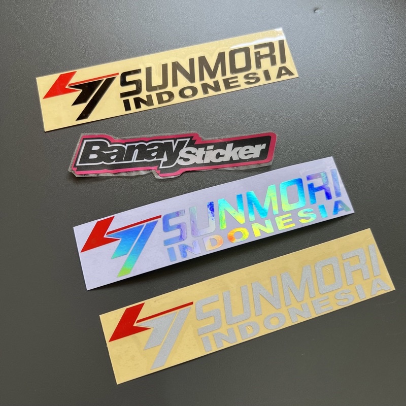 STICKER STIKER SUNMORI INDONESIA Cutting