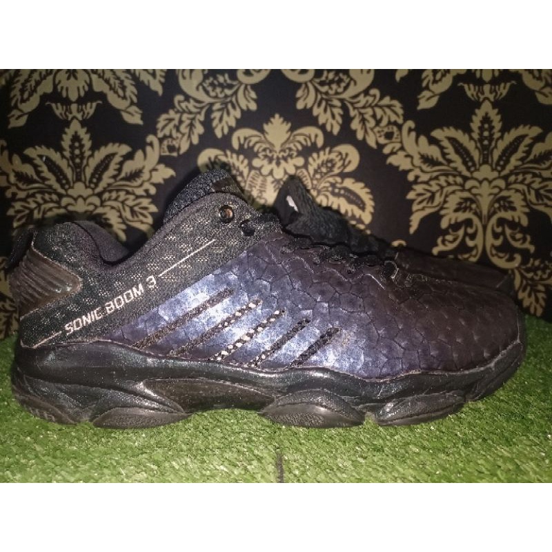 Sepatu Badminton Lining Sonic Boom 3 Second Original