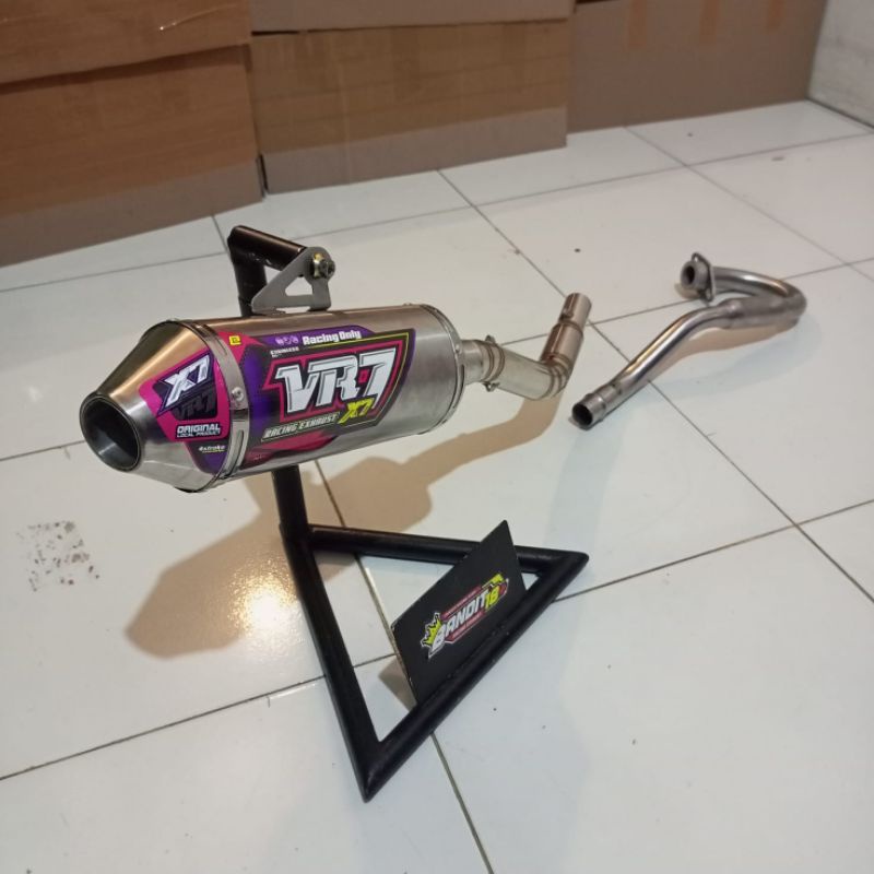KNALPOT RACING VR7 UNTUK KLX DTRACKER CRF DLL