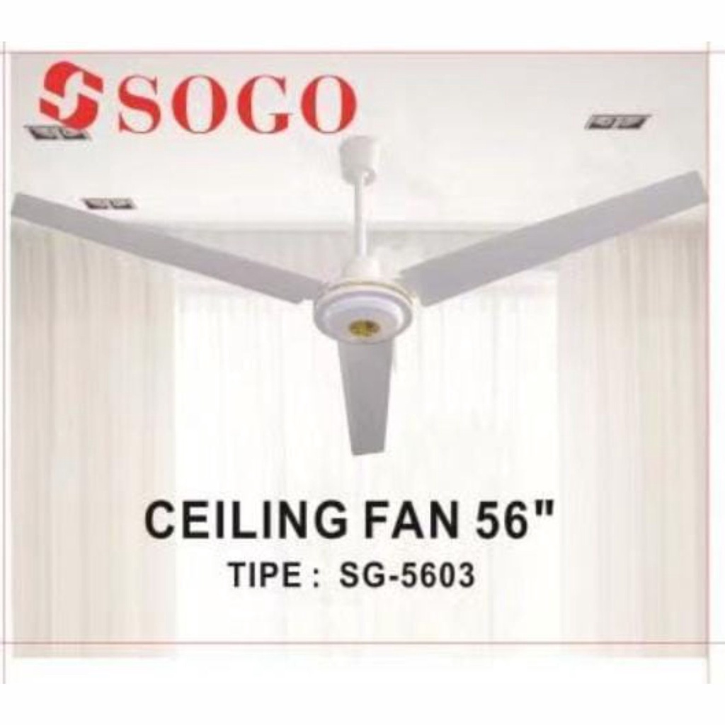 Celing Fan Sogo-GMC SG-5603 56 inci Kipas Angin plapon langit promo