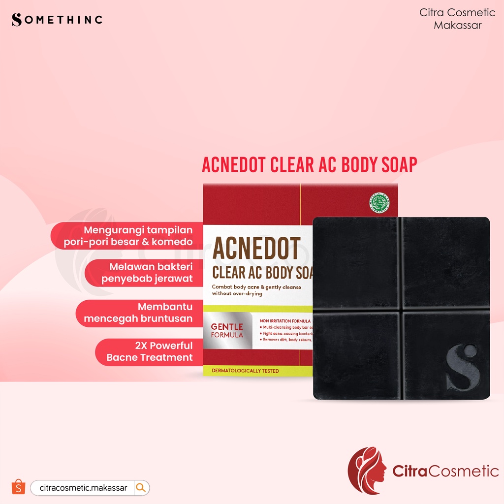 Somethinc Acnedot Series | Spot Gel | Body Soap | Cleanser | Moiturizer Gel | Toner