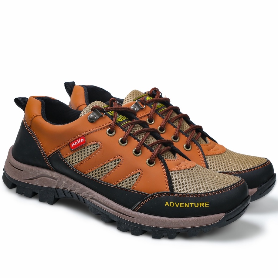 Sepatu Hiking Pria Olahraga Gunung Outdoor Trekking Waterproof