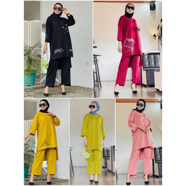 SET TUNIK OVERSIZE BY GYL AUTHENTIC