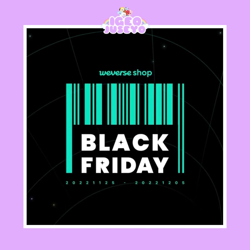 [READY] BTS Black Friday Weverse Shop