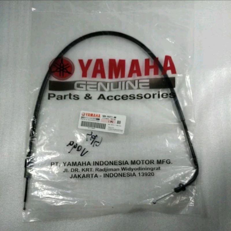 kabel throttle olor sulur tali gas Vega R lama 5ER-F6311-00  asli original Yamaha YGP