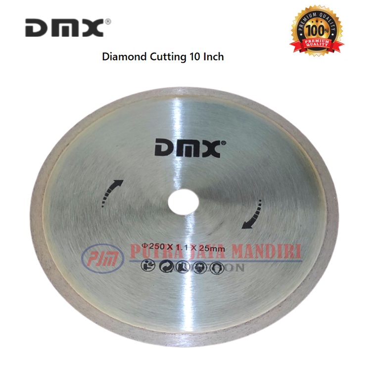 Dmx Diamond Cutting Wheel 10 Inch / Mata Potong Batu Akik Bacan Safir 10 Inch Roda Potong Intan