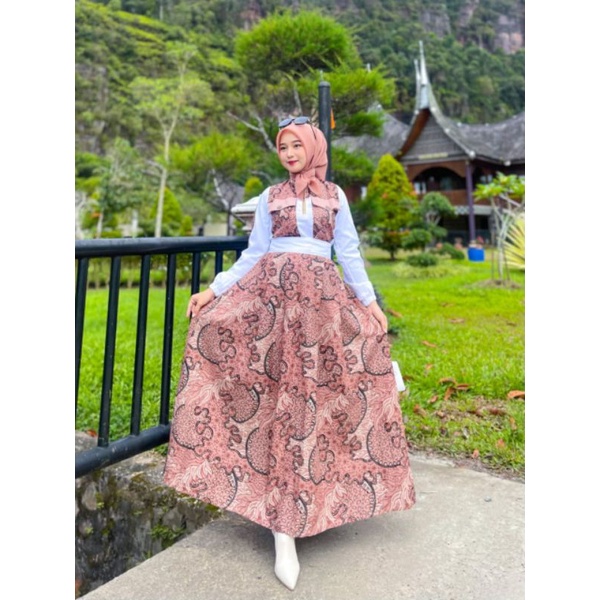 setelan rok batik d 293 by deura