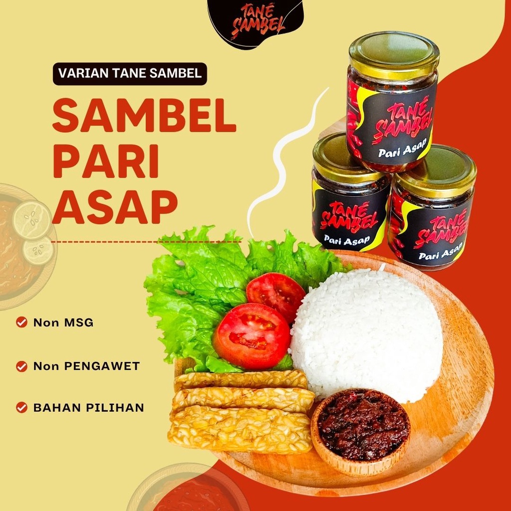 

Sambel Iwak Pe / Sambel Pari Asap - Tane Sambel