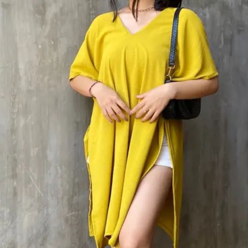 LONG SQUARE NAGITA CRINKLE AIRFLOW | NAGITA LONG SQUARE CRINGKEL AIR FLOW NINA LONG SQUARE | ATASAN NAGITA TUNIK WANITA CRINGKEL PREMIUM /  ATASAN KRINGKLE / NAGITA SQUARE / BAJU KALONG NAGITA