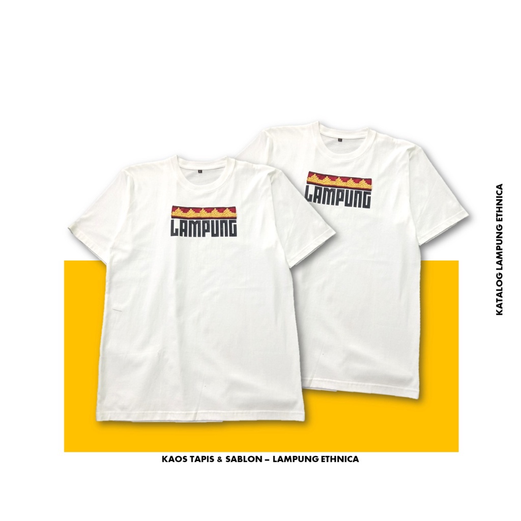 LAMPUNG ETHNICA OFFICIAL- TAPIS LAMPUNG ASLI -KAOS TAPIS LAMPUNG ETHNIC - KAOS TAPIS & SABLON KAOS T