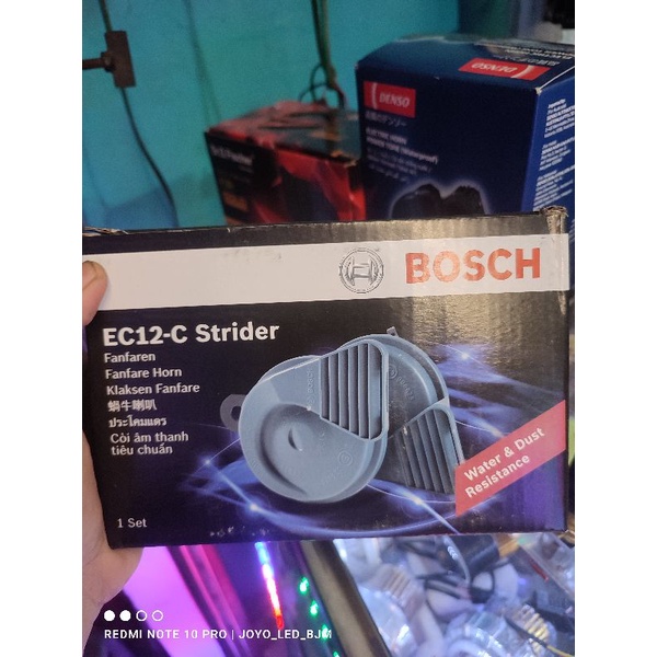 klakson keong bosch original