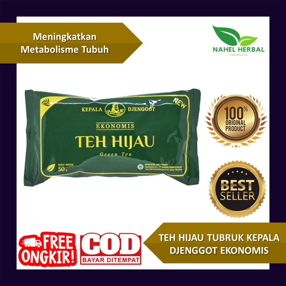 Alami Extra Teh Hijau Djenggot Ekonomis Super Strong Original 100% Bpom Aman - Terbukti Pelakor Minu