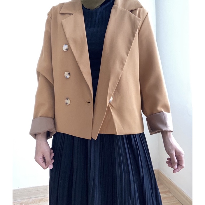 Yuna Blazer / Jas Outer Wanita Import