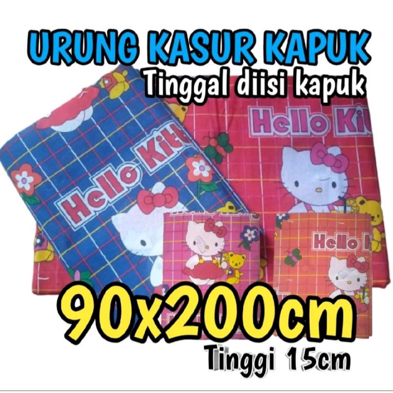 [ 90x200cm ] URUNG KASUR KAPUK KATUN/KULIT KASUR KAPUK