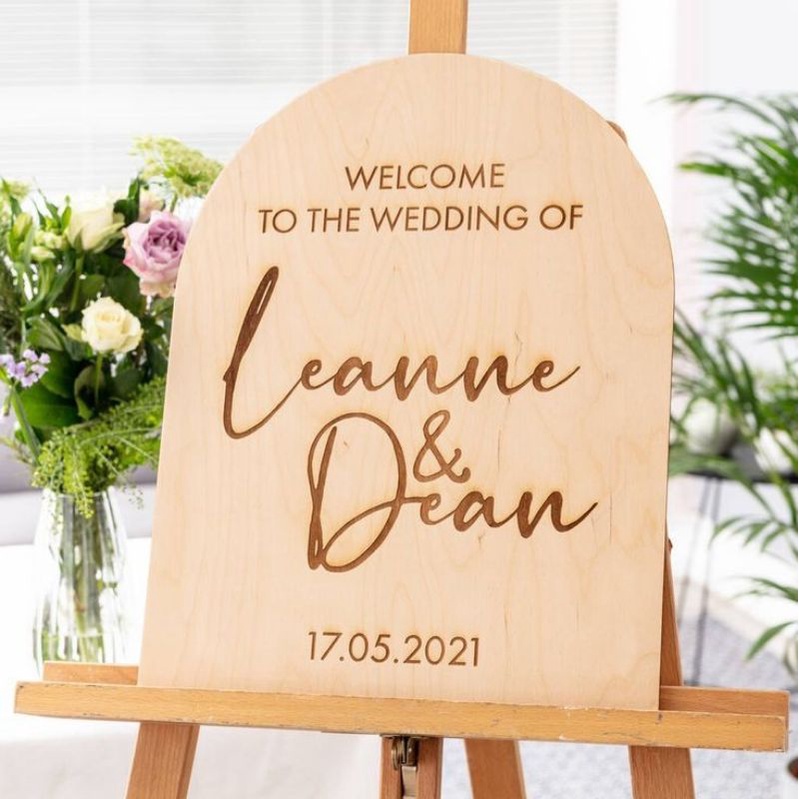 WELCOME WEDDING SIGN / WELCOME LAMARAN PERNIKAHAN / FREE CUSTOM