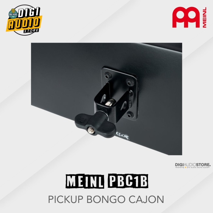 Meinl Bongo Cajon Pickup Kahon Bongo Perkusi Akustik Elektrik - Pbc1B #Original