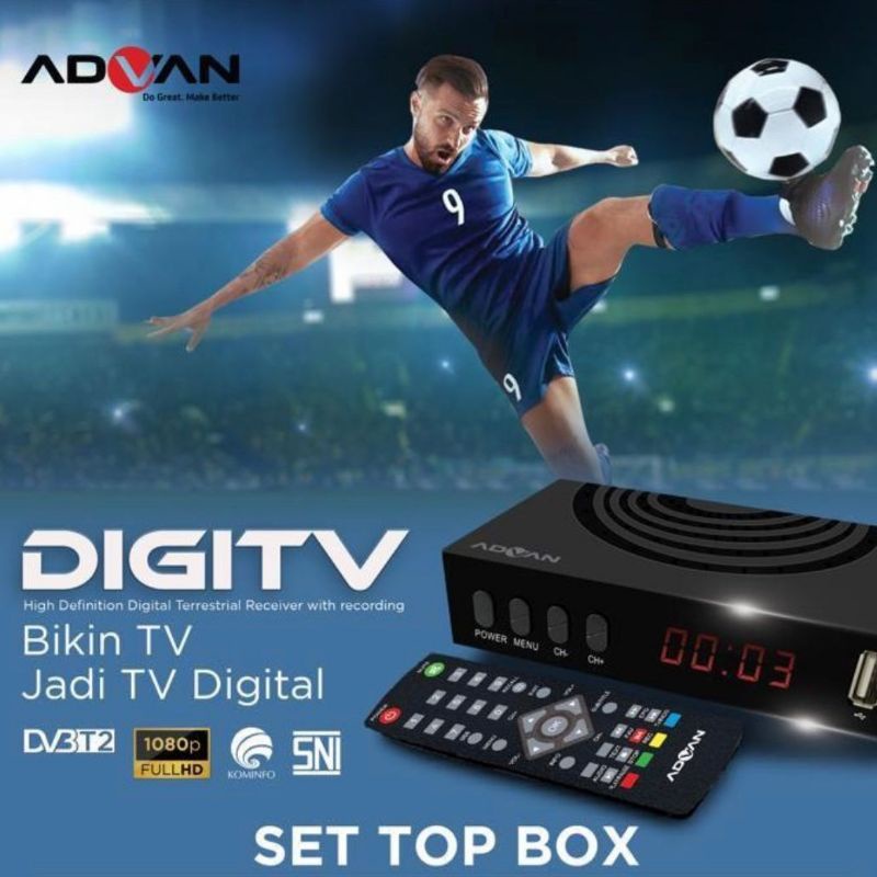 Set Top Box Advan Digipro STB Advan Digipro STB Digipro Digitv Digibox Set Top Box TV Digital STB TV