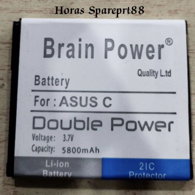 Batre Baterai Asus Zenfone C / 4C Z007 Doubel Power