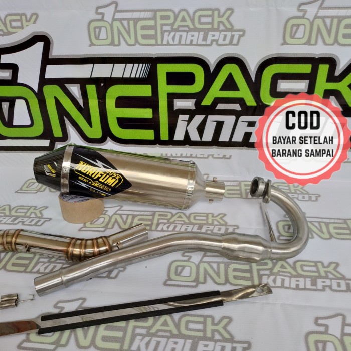 Terbaru Knalpot Norifumi Rocket 4 Klx 150 Crf 150 Dtracker 150 Bisa Cod Kmn07
