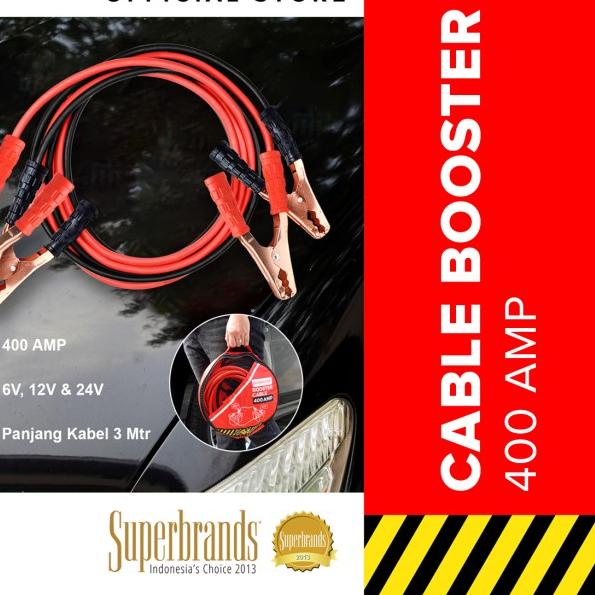 Kenmaster Kabel Booster Jumper Aki 400 Amp