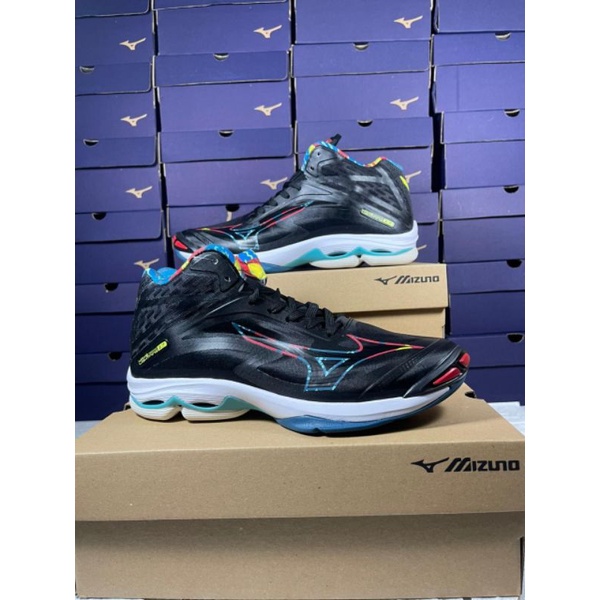 SEPATU VOLI/SEPATU MIZUNO WLZ 7 MID/SEPATU MIZUNO