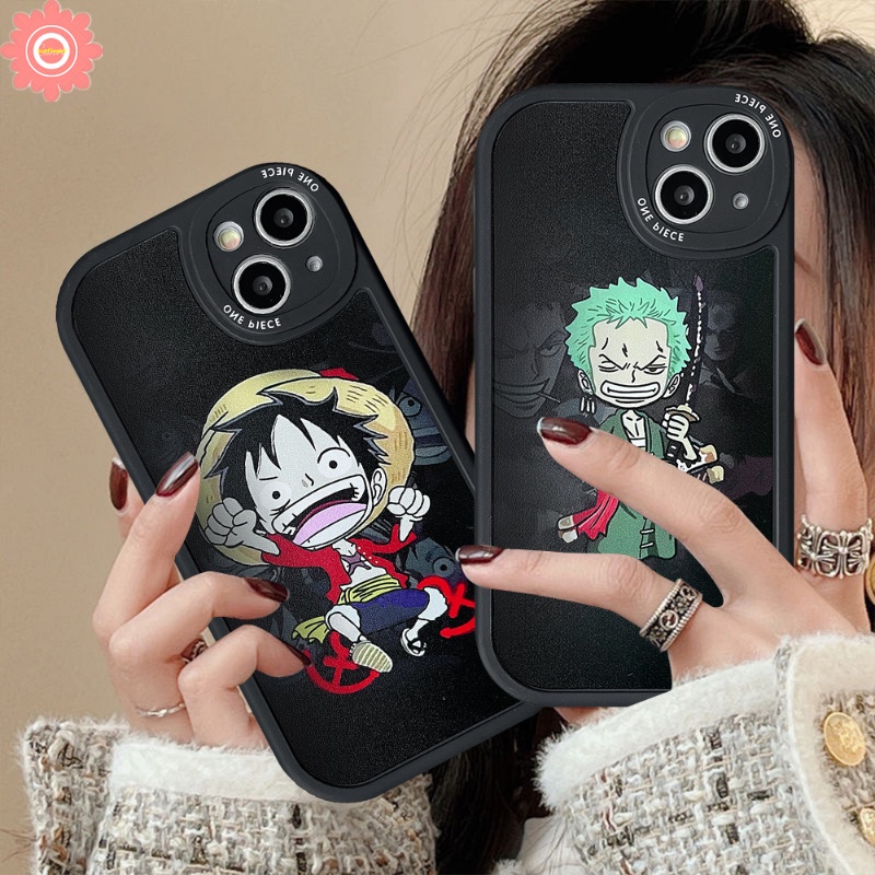 Casing Anime One Piece Vivo Y36 Y21 Y15 Y11 Y16 Y51 Y20s Y17 Y15A V23 Y33s Y35 Y12i Y15s Y91 Y22s Y30 Y22 Y20i Y21s Y12 Y20 Y31 Y91C Y21A Kartun Lucu Luffy Zoro Soft Phone Cover