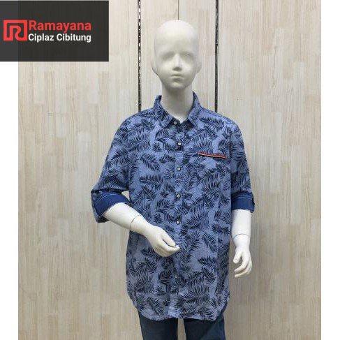 BY DESIGN PAKAIAN ANAK LAKI-LAKI / 08110619 / KEMEJA ANAK LAKI-LAKI / KEMEJA LENGAN PENDEK MOTIF