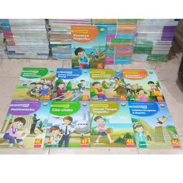 Tematik Terpadu Kelas 4 A B C D E F G H I Kelas 4 SD/MI K13 -YUDHISTIRA