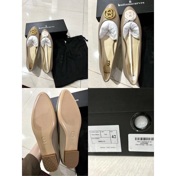 Buttonscarves shoes / flatshoes buttonscarves / ELAN SHOES BUTTONSCARVES