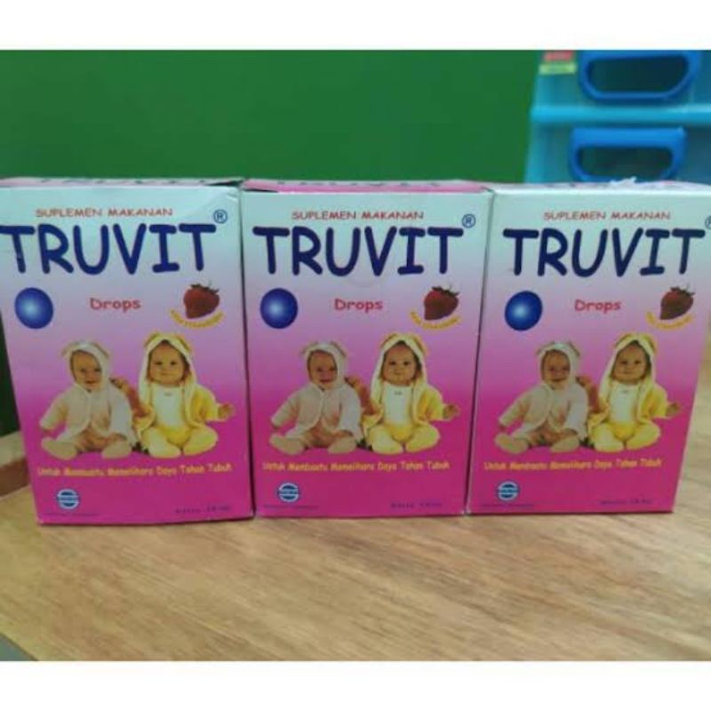 Truvit Drops 15 ml  Ed April 2023 Vitamin Bayi dengan Colostrum