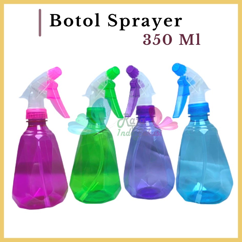 PROMO Alat Semprot Hand Sprayer Botol Sprayer Semprotan Tanaman Botol Prisma 350ml